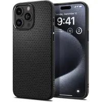 Spigen ACS06704, Suojus, Apple, iPhone 15 Pro, 15,5 cm (6.1"), Musta