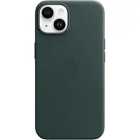 Apple iPhone 14 Plus nahkakuori MagSafe Metsänvihreä
