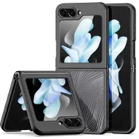 DUX Samsung Z Flip5 Aimo Series Suojakuori - Musta