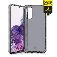 Itskins Spectrun Clear, Cover, Samsung, Galaxy S20, 15.8 cm (6.2"), Grey, Transparent