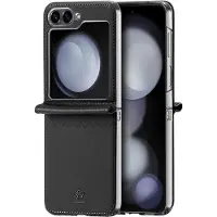 DUX Samsung Z Flip6 Bril-Series Fold Suojakuori - Musta
