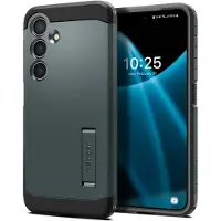 Spigen Tough Armor Abyss green case - Samsung Galaxy S24