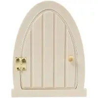 Creativ Company Wooden Miniature Door with Hinges 13x10cm