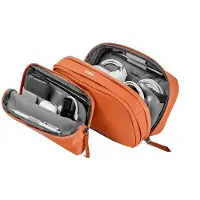 OrbitKey 2-in-1 Tech Pouch -tarvikelaukku, terrakotta