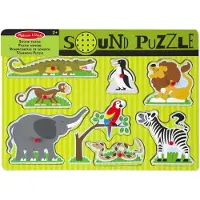 Melissa & Doug Äänipalapeli Eläintarha