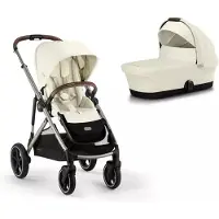 Cybex Gazelle S yhdistelmävaunut Seashell Beige (taupe runko)