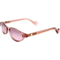 Moncler ML0117 Aurinkolasit 58/17/135 Kiiltävä vaaleanpunainen Muovi NAISILLE ML0117