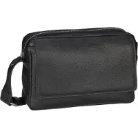 PICARD Milano Crossbody-laukku Nahka 27 cm Musta