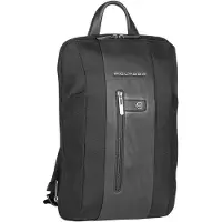 Piquadro Brief Arkireppu 43 cm Kannettavan tietokoneen taskun syvyys Musta