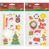 Creative Craft Lab Christmas Window Stickers (Assorted)