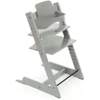 Stokke Tripp Trapp ja Baby Set etukaari -paketti Glacier Green -tuoli & Baby Set 2