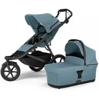 Thule Urban Glide 3 yhdistelmävaunut turvakaarella Mid Blue