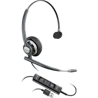 HP – Poly EncorePro 715 -USB-A-monokuulokemikrofoni TAA, Langallinen, Puhelut/Musiikki, 53 g, Kuulokkeet, Musta (783N5AA)