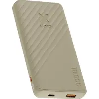 Xtorm Go2 10000mAh, 15W -varavirtalähde, Beige