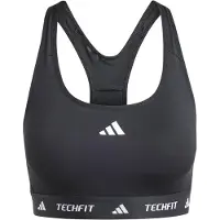 Adidas Urheilurintaliivit Techfit - Musta/valkoinen Nainen, koko XS A-B
