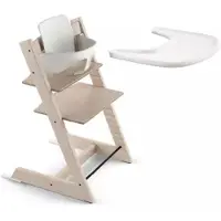 Stokke Tripp Trapp syöttötuolipaketti Whitewash/valkoinen tarjotin