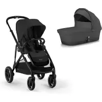 Cybex Gazelle S yhdistelmävaunut Moon Black (musta runko)