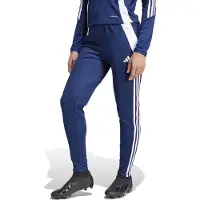 Adidas Urheiluhousut 'Tiro 24' tummansininen / valkoinen