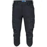 Projob 2554 Stretch Caprihousut - Black - D116