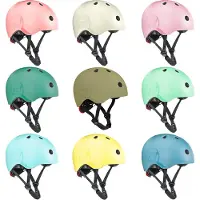 ScootAndRide Helmet S Ash Ash-51-55 cm Beige 51/55 cm Pojat, Tytöt