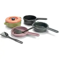 Dantoy Green Bean Pot-Sieve-Pan 7 Pcs - Multi/patterned - ONE SIZE