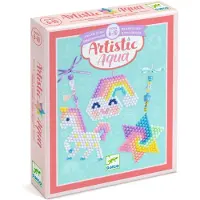 Djeco Helmeä - taiteellinen Aqua - Rainbow - - OneSize - Askarteluhelmet