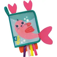 SES Creative Bath Time - Book With Tails - Multi/patterned - ONE SIZE