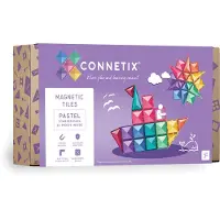 Connetix Magneettiset Rakennuspalikat Pastel Aloitussetti 64