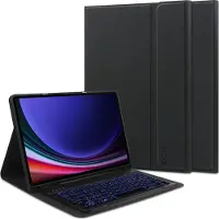 Tech-Protect Samsung Galaxy Tab S9/S9 FE/S10 FE/S10 Lite SmartCase Pen Bluetooth-näppäimistökotelo - musta
