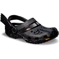 Crocs Puukengät & -jalkineet 'Batmobile' keltainen / punainen / musta