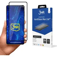 3MK LCD-suojakalvo Flexible Glass Lite Samsung S21 FE musta
