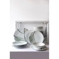 Hermia Concept Kütahya Porselen ruokailuastiasto NNZG24Y2885701, 24 osaa.