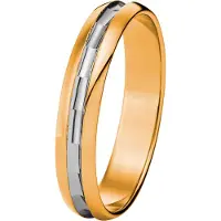 Kohinoor kihlasormus 3,5mm ; 14K kulta 003-010 20½