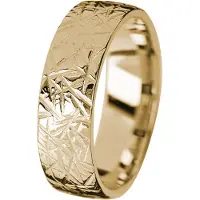 Kohinoor Duetto Gold Ice 7 mm keltakultasormus 003-815-200