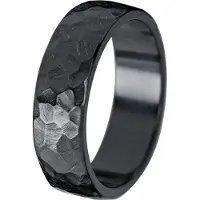 Kohinoor Duetto Black Rock 7 mm zirkoniumsormus 006-817-150