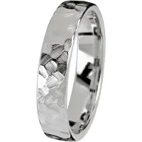 Kohinoor Duetto Gold Rock 5 mm valkokultasormus 003-807V-175