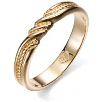 Kalevala Koru Ikiaikainen kultasormus 3.5 mm 141000100195