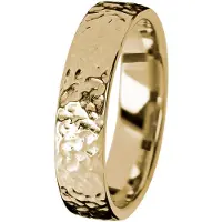 Kohinoor Duetto Gold Frost 5 mm keltakultasormus 003-806-220