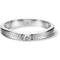 Kalevala Koru Ikiaikainen 0.06 ct laboratoriotimanttisormus valkokulta 541000115L190