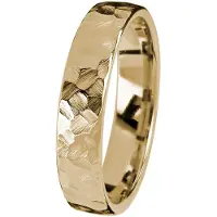 Kohinoor Duetto Gold Rock 5 mm keltakultasormus 003-807-220