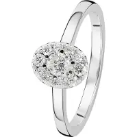 Kohinoor timanttisormus Olivia valkokulta 033-410V-22-185