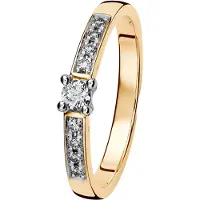 Kohinoor 033-210-18 Timanttisormus Margit 18½