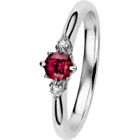 Kohinoor 033-260V-04-175 Rosa timanttisormus