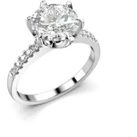 Festive Timanttisormus Julianna Kruunu 2,10 ct 18-682-210-VK-HSI1