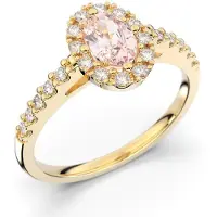 Festive Evelyn Morganiitti halo-timanttisormus 18-577-072M-KK-LABGVS1
