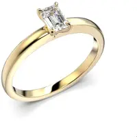 Festive Timanttisormus Serena Emerald keltakulta 0,30 ct 14-684-030-KK-HSI1