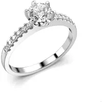 Festive Timanttisormus Julianna Kruunu 0,62 ct 14-682-062-VK-LABGVS1