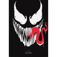Grupo Erik Marvel Venom Black Face -juliste 61x91,5 cm