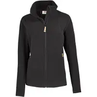 Fjällräven Women's Stina Fleece Black Välikerrospuserot L