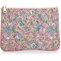 Fan Palm Rosie Flower Clutch